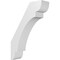 Ekena Millwork 5 1/2-in. W x 18-in. D x 26-in. H Olympic Architectural Grade PVC Knee Brace BRCP055X18X26OLY - alternate 1